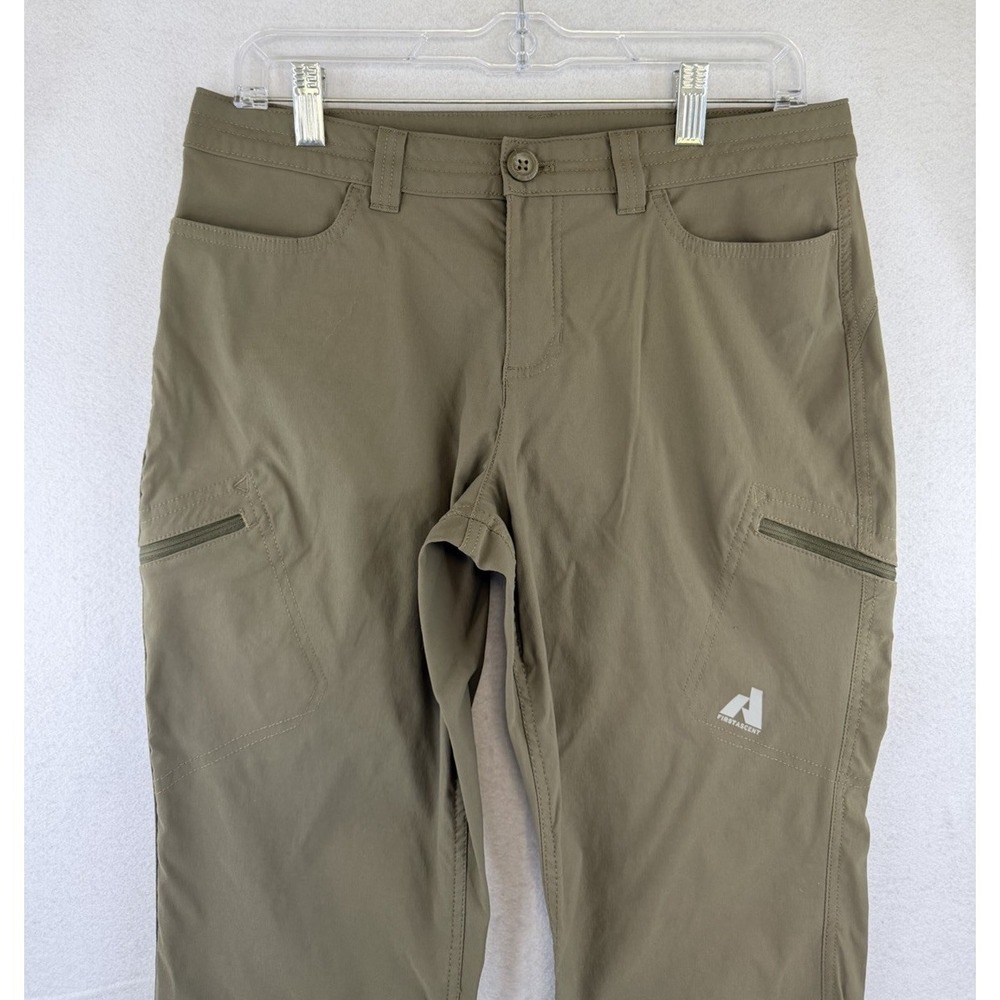 Eddie Bauer First Ascent Guide Pro Pants Womens 8 Green Outdoor Hiking Gorpcore